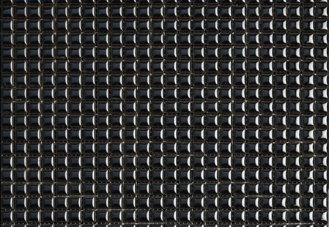 Midgley West Highline Black (Diva) Mosaic Tile Mosaic Tile 0.5"x0.5" - Diva