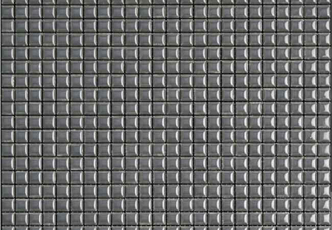 Midgley West Highline Dark Grey (Diva) Mosaic Tile 0.5"x0.5" - Diva