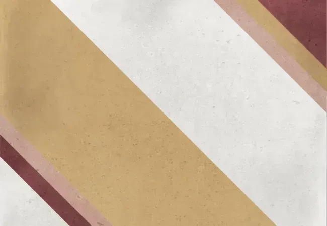 Midgley West Small Trend Ocher Tile 2"x6.3" - Bright