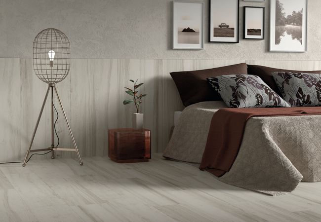 Midgley West Axis Birch Tile 8"x48" - Natural view 2