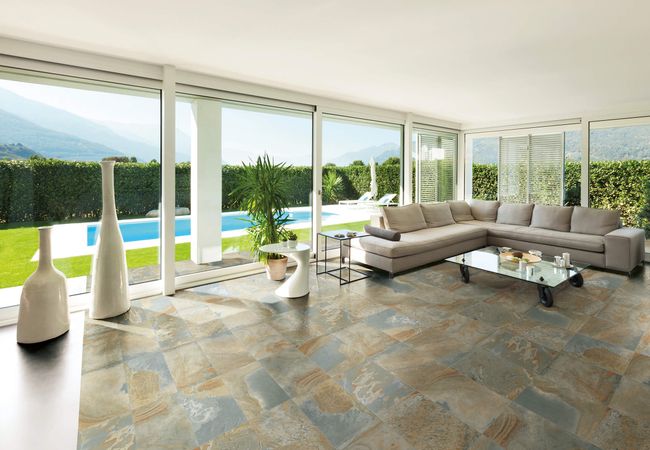 Midgley West Boulder Rust Tile 12"x24" - Natural view 2