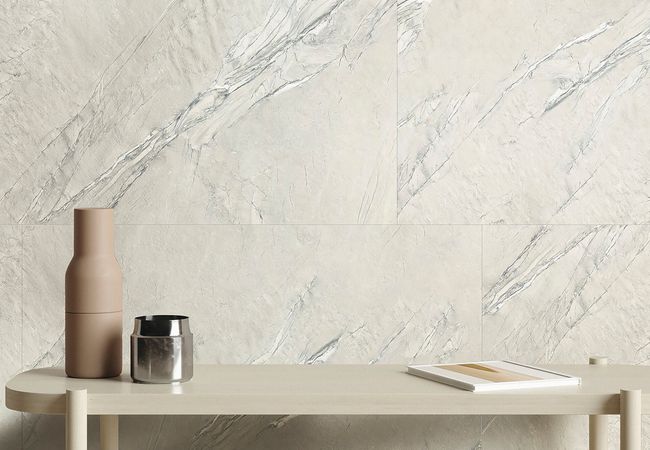 Midgley West Cardosia White Tile 24"x48" - Natural view 2