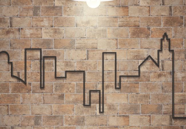 Midgley West Chicago Old Chicago Tile 4”x1.6”x6” Elemento ad "L" / Pce - Natural view 2