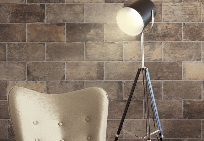 Midgley West Chicago State Street Tile 4”x1.6”x6” Elemento ad "L" / Pce - Natural view 2