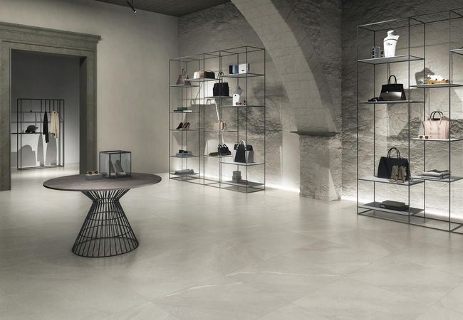 Midgley West Chorus White Mosaic Tile 1"x1" - Natural view 2