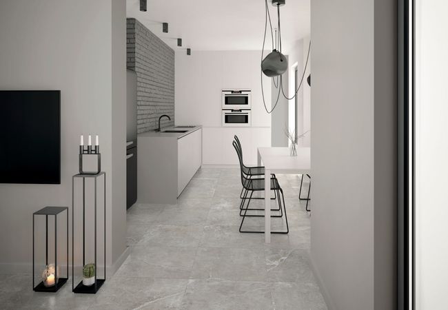 Midgley West Ermetica Grigio Tile 24"x24" - Natural view 2