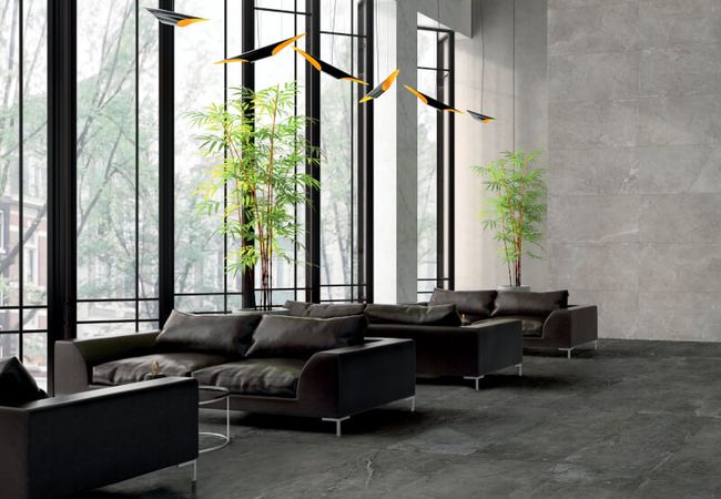 Midgley West Ermetica Lavagna Tile 24"x48" - Natural view 2