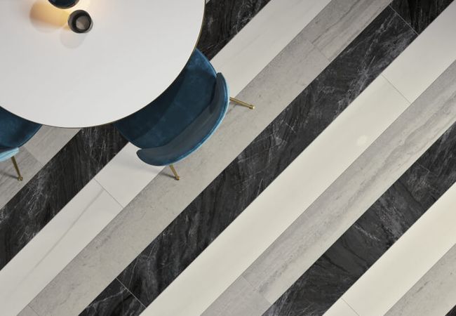 Midgley West Gemme Black Mirror Tile 24"x48" - Lux view 2