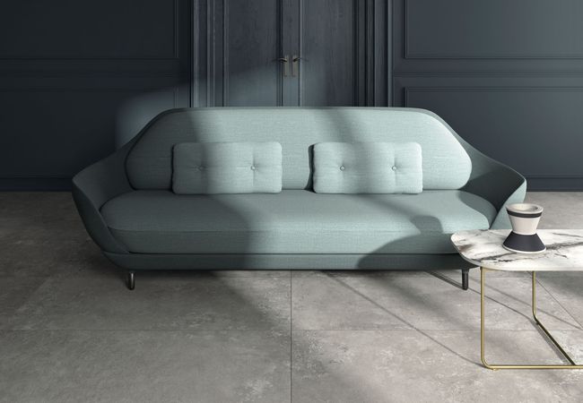 Midgley West Ghost Grey Tile 24"x48" Boiserie - Matte view 2