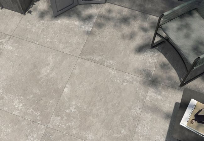 Midgley West Ghost Rope Tile 48"x108" Boiserie - Matte view 2