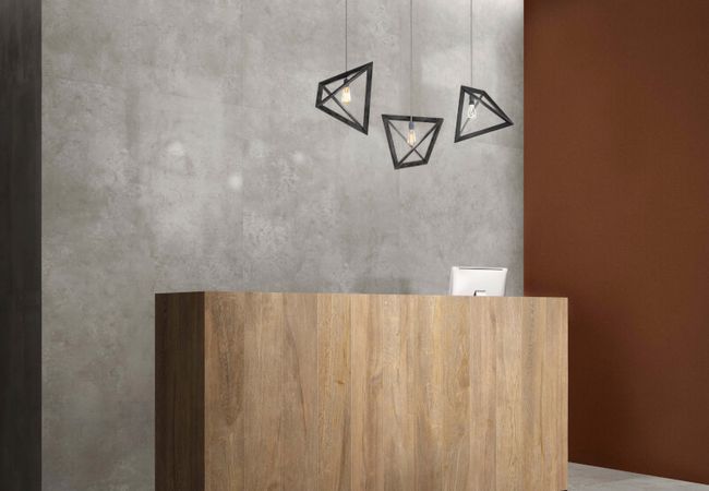 Midgley West Hyper Silver Tile 24"x24" - Natural view 2