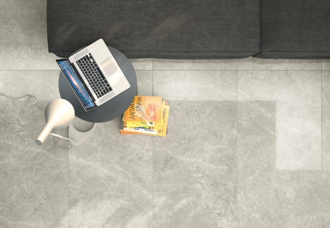 Midgley West Imperial Grigio Imperiale Tile 24"x48" - Polished view 2