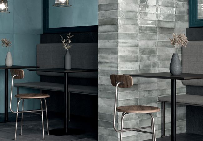 Midgley West Living Grey Tile 12"x24" - Glossy view 2