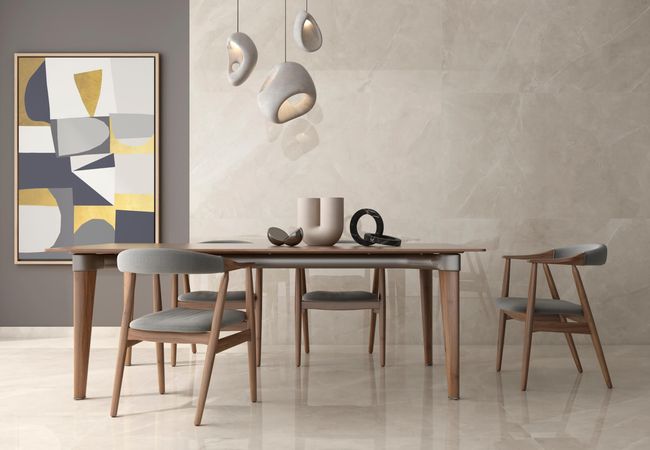 Midgley West Magda Marfil Tile 24"x24" - Natural view 2