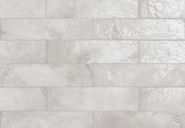 Midgley West Murano Bianco Esagona Laguna Mix Tile 9.5"x11" Hex - Glossy