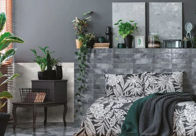 Midgley West Murano Blu Tile 4"x16" - Glossy view 2