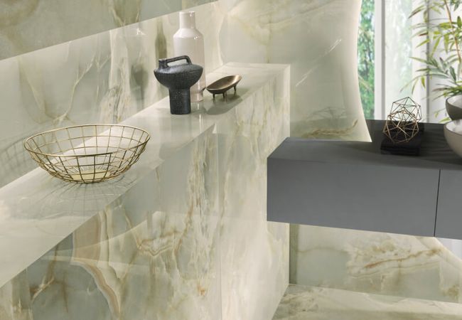 Midgley West Onice Reale Smeraldo Tile 48"x110" - Polished view 2