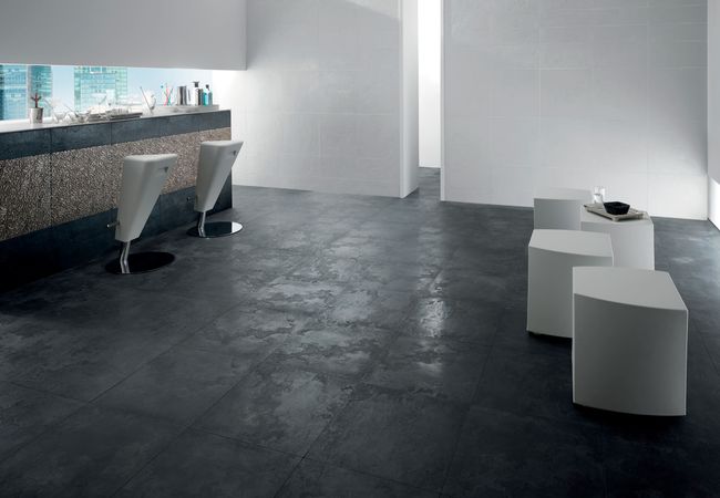 Midgley West Pietra Lavica Gryphea Tile 24"x24" - Lappato view 2