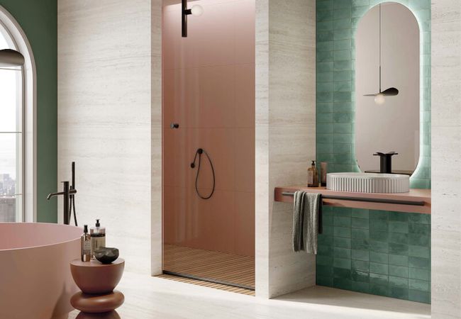 Midgley West Sensi Roma Ivory Tile 24"x48" - Antique 3D view 2