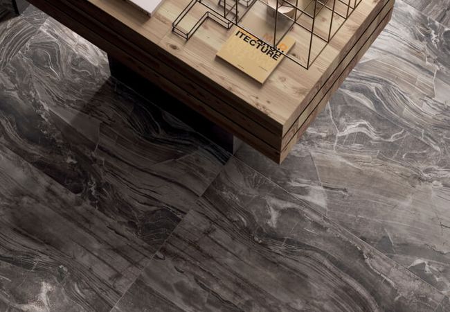 Midgley West Supreme Exotic Brown Tile 24"x48" - Honed view 2