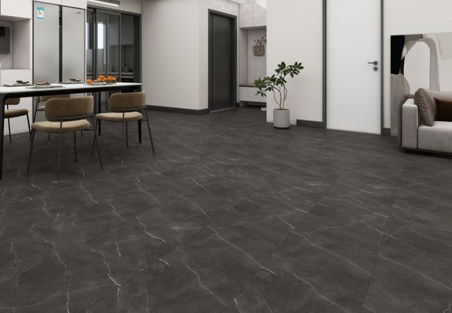 NAF Aqua Commercial Cobalt Luxury Vinyl Tile view 2