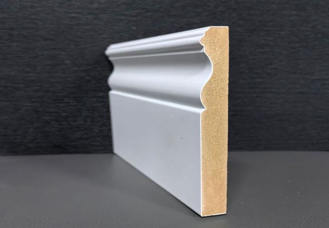 NAF - Floors@Work MDF Primed Colonial Baseboard 5 1/4" view 2