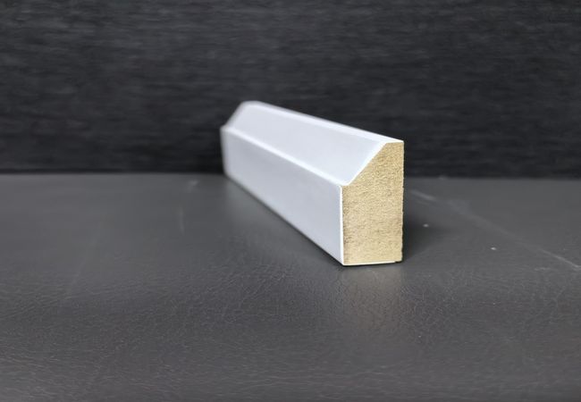 NAF - Floors@Work MDF Primed Bevel Step Shoe Mould 1 1/4" x 8' view 2
