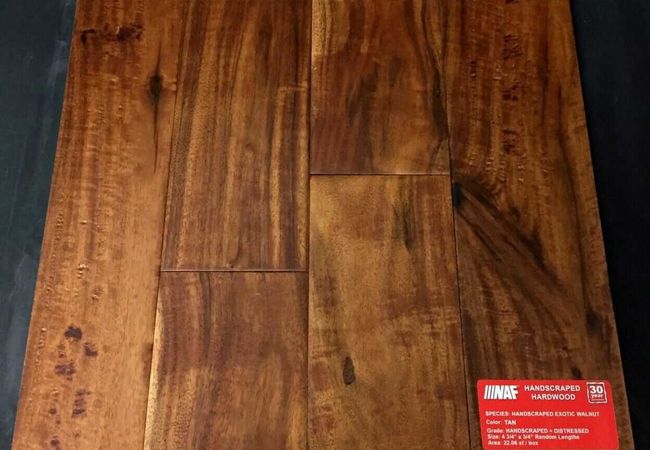 Naf Exotic Walnut Hardwood Tan