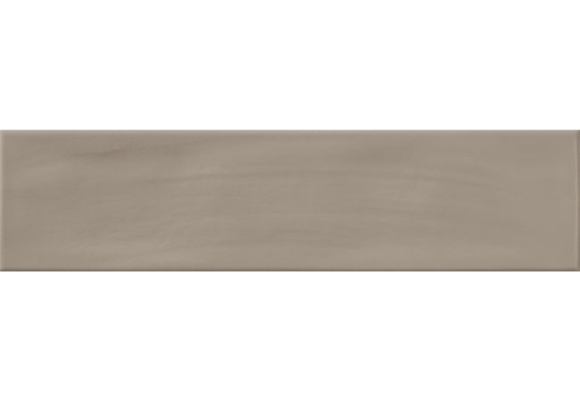 Neshada Tile Maiolica Silver Matt 3" x 12" Ceramic