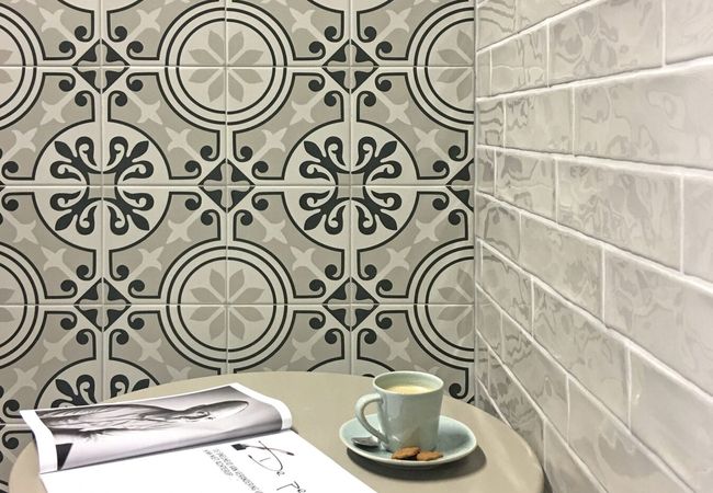 Neshada Tile Concept Lily 1 Satin 8" x 8" Porcelain