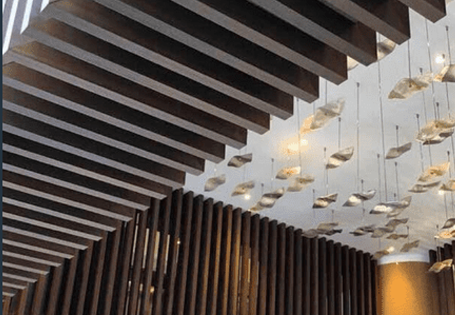 NewTechWood UH25 Screen and Partition Beams Medium Brazilian Ipe view 2