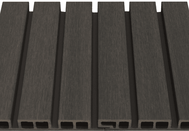 NewTechWood UH58 Belgian Siding Charcoal