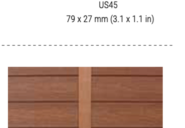 NewTechWood US31 All Weather Gap Siding Brazilian Ipe view 7