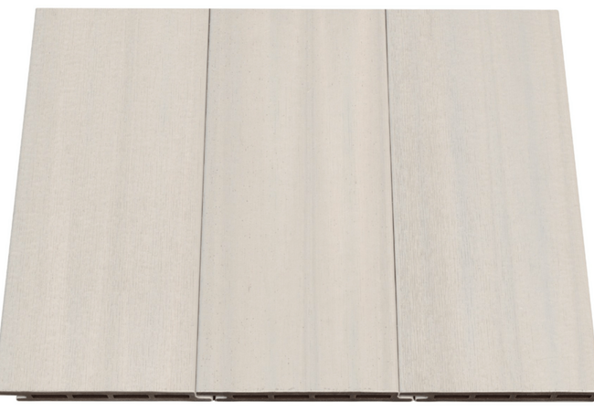 NewTechWood US31 All Weather Gap Siding White Dew