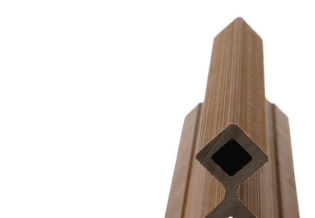 NewTechWood UH61 Norwegian Siding Charcoal view 6