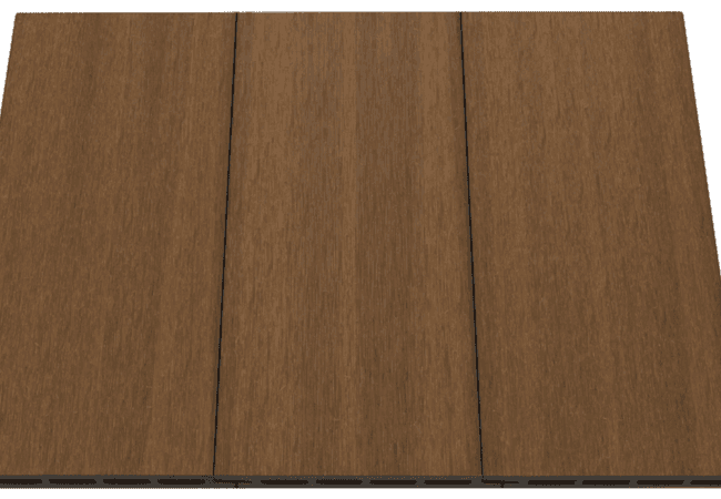 NewTechWood UH67 All Weather Siding Peruvian Teak