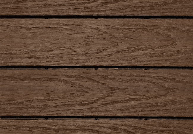 NewTechWood 12x12 Quick Deck Tiles Brazilian Ipe QD 300ZX