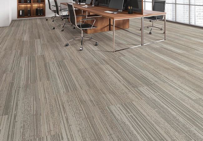 Next Floor Context & Highlight Carpet Tiles Silver Dollar