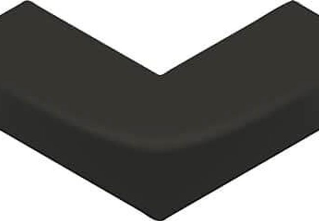 Olympia Arc Matte & Gloss Wall Tiles Colors: Carbon Black, Claret Red, Dove Cream, Marine Blue Size: 12" X 5" view 2