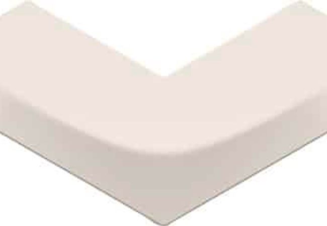 Olympia Arc Matte & Gloss Wall Tiles Colors: Carbon Black, Claret Red, Dove Cream, Marine Blue Size: 12" X 5" view 4