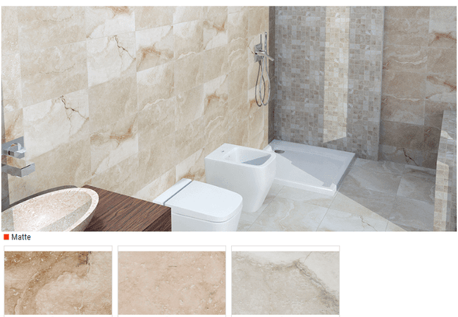 Olympia Augusta Matte Ceramic Wall Tiles Color: Beige, Bone, Grey