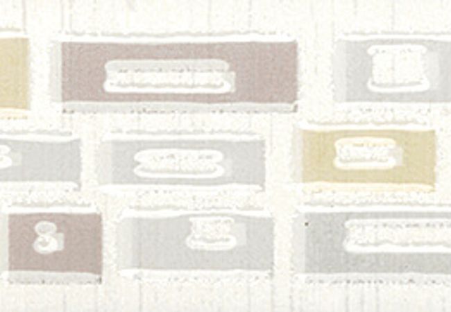 Olympia Bamboo Matte Ceramic Wall Tiles Colors: Off White, Beige, Grey view 3