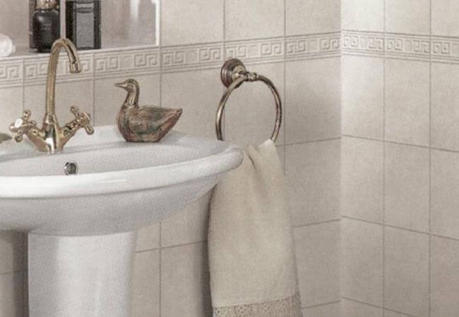 Olympia Corte Milia Matte Ceramic Wall Tiles Colors: Biscuit, Casablanca, Silver Size: 8 X 10