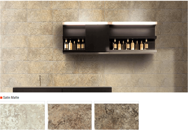 Olympia Imperial Satin Matte Ceramic Wall Tiles Color: White, Beige ...