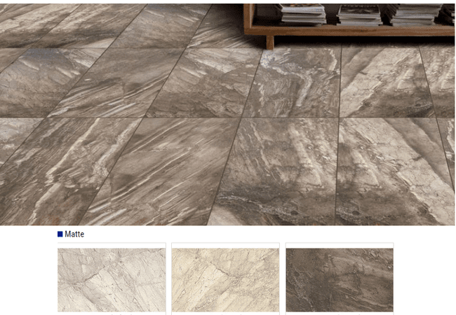 Olympia Copper Matte Glazed Porcelain Tiles Color: Beyes White, Bej Beige, Vizon Brown Size: 12x24