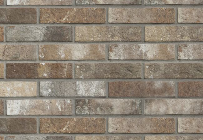 Olympia London Brick Matte Glazed Porcelain Tiles Colors: White, Fog, Beige, Brown, Sunset Rust, Grey, Charcoal, Black Size: 2.3x10 view 4