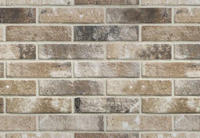 Olympia London Brick Matte Glazed Porcelain Tiles Colors: White, Fog, Beige, Brown, Sunset Rust, Grey, Charcoal, Black Size: 2.3x10 view 5