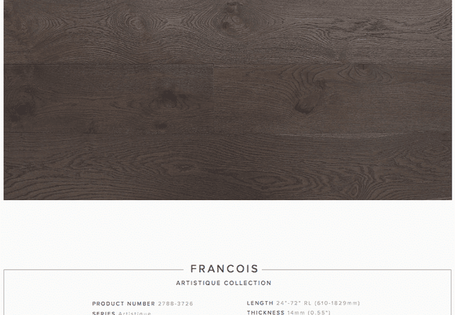Pravada Artistique European Oak Engineered Francois