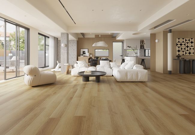 PureLux Pillow Bevel Greenwood Luxury Vinyl Plank view 2