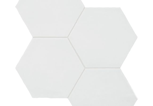 Richmond Tile Teramoda Powder 6" Hexagons